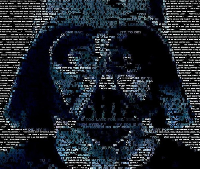 Star Wars Darth Vader Quotes Mosaic